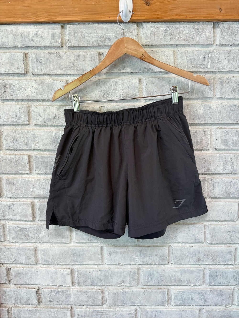 Gymshark Black Athletic Running Shorts